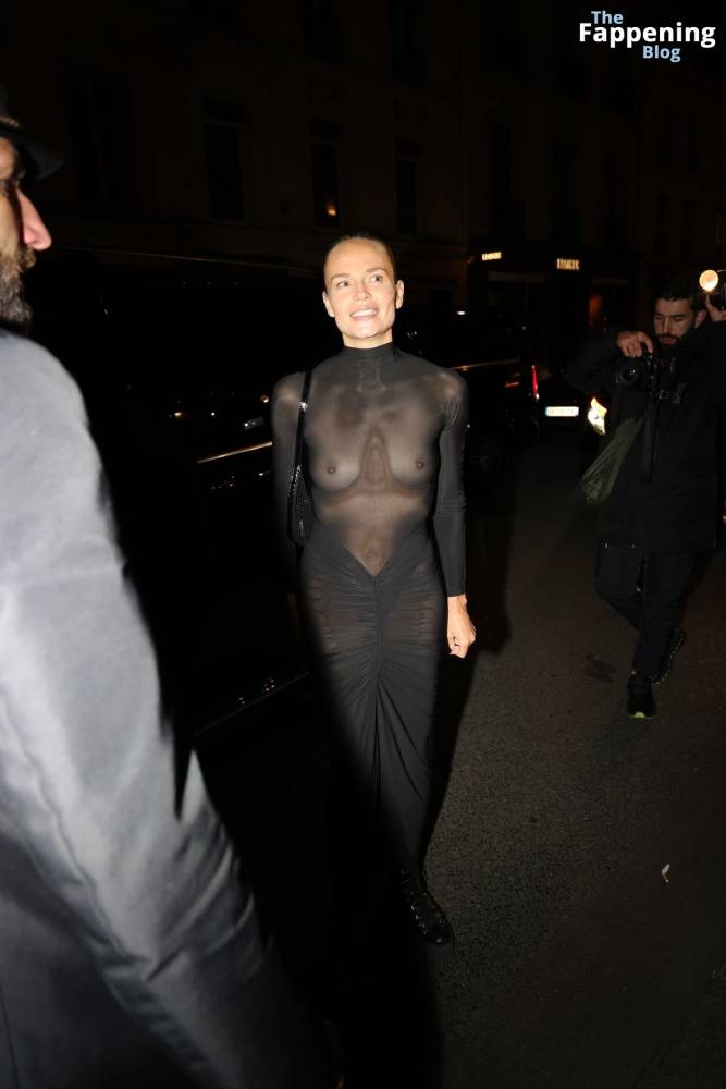 Natasha Poly Stuns With Her Nude Tits at Lila Moss’s Birthday Party at Le Bristol in Paris (40 Photos) - #6