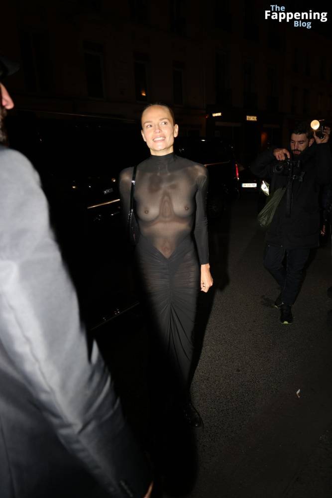 Natasha Poly Stuns With Her Nude Tits at Lila Moss’s Birthday Party at Le Bristol in Paris (40 Photos) - #20