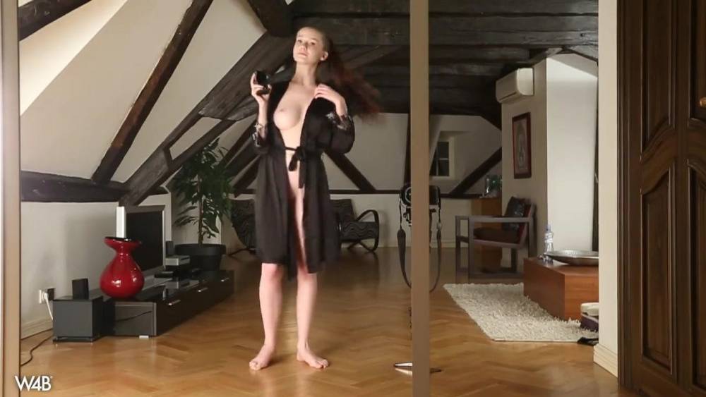 Emily Bloom Nude Robe Strip OnlyFans Video Leaked - #13