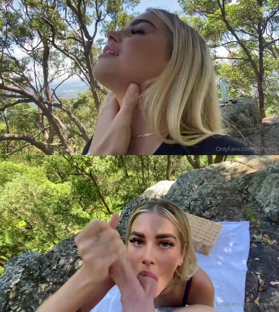 Tameeka Kerr Picnic Blowjob POV OnlyFans Video Leaked - #1