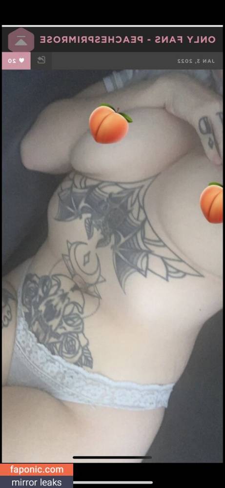 Peachesprimrose Nude Leaks - #2