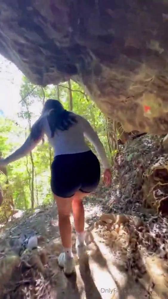 Tameeka Kerr Hiking Blowjob POV OnlyFans Video Leaked - #3