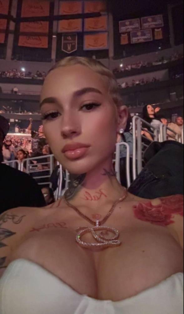 Bhad Bhabie Sexy Tight Corset Cleavage Onlyfans Set Leaked - #3