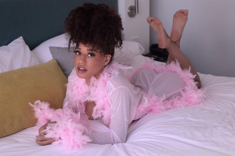 Stormi Maya Nude Negligee Posing OnlyFans Set Leaked - #8