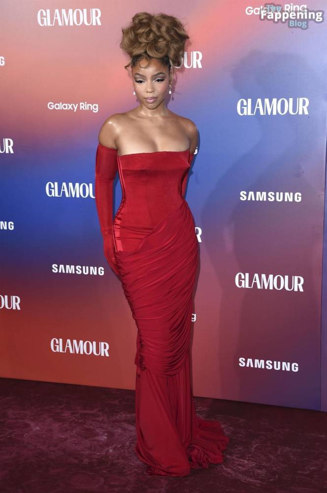 Chloe Bailey Stuns in Red at the Glamour Women of the Year in London (9 Photos) - #5