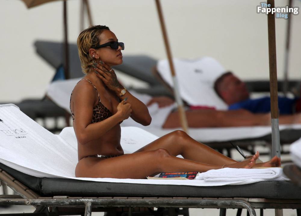 Karrueche Tran Shows Off Her Sexy Bikini Body on the Beach in Miami (87 Photos) - #11