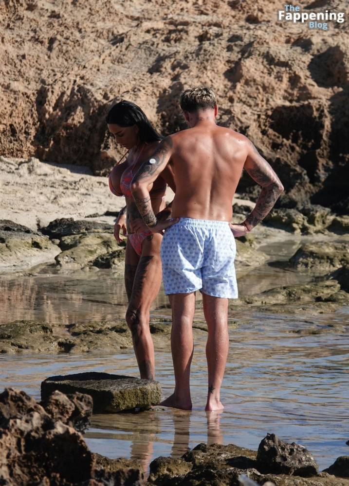 Katie Price Packs on the PDA During a Romantic Walk with JJ Slater Out in Cyprus (61 Photos) - #23