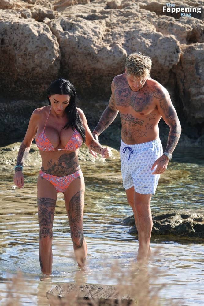 Katie Price Packs on the PDA During a Romantic Walk with JJ Slater Out in Cyprus (61 Photos) - #26