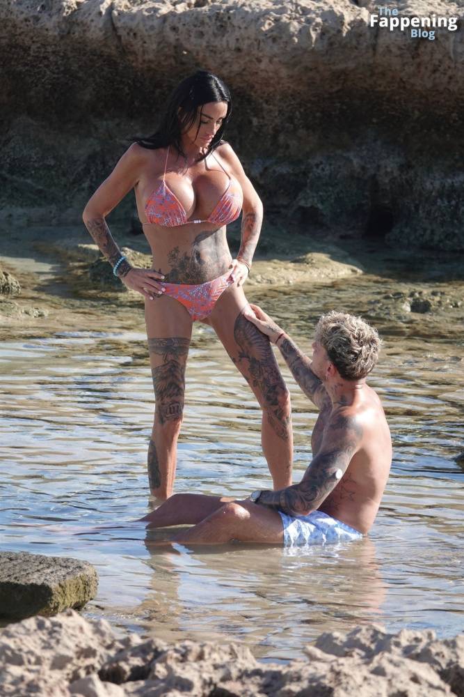 Katie Price Packs on the PDA During a Romantic Walk with JJ Slater Out in Cyprus (61 Photos) - #28