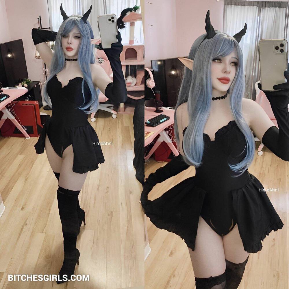 Himeahri Cosplay Nudes - Ahri Twitch Leaked Nude Photo - #9