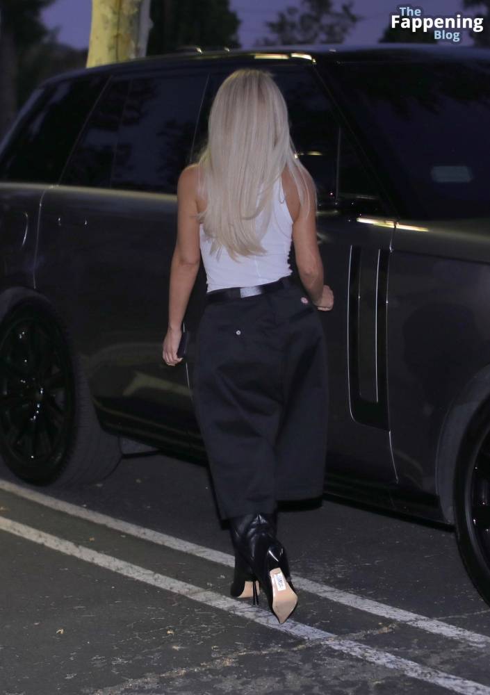 Kim Kardashian Wears Fashionable Pants and Chic Look as She Attends Late Meeting in LA (21 Photos) - #2