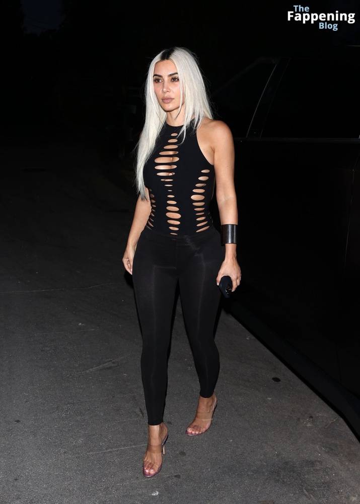 Kim Kardashian Looks Stunning in Black in Beverly Hills (14 Photos) - #7