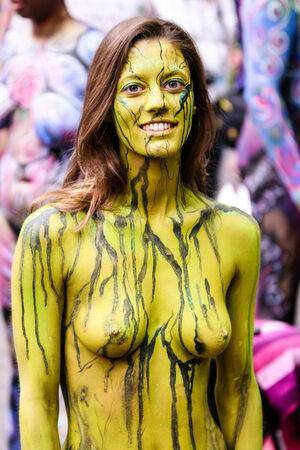 Bodypainting and Body Art Nude Leaks - Fapello - #30