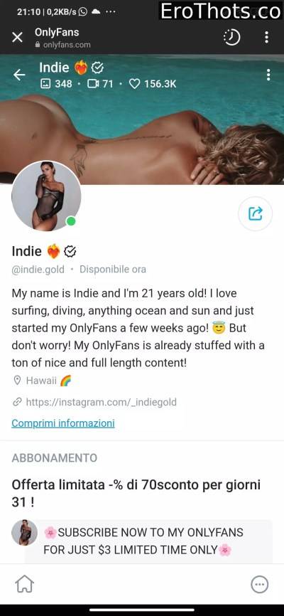 Indie ❤️‍🔥 / indie.gold Nude Leaks OnlyFans - TheFap - #9