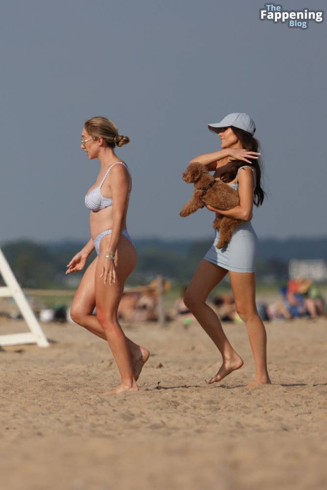 Olivia Culpo & Christian McCaffrey Spark Joyful Vibes on Rhode Island Beach (46 Photos) - #19