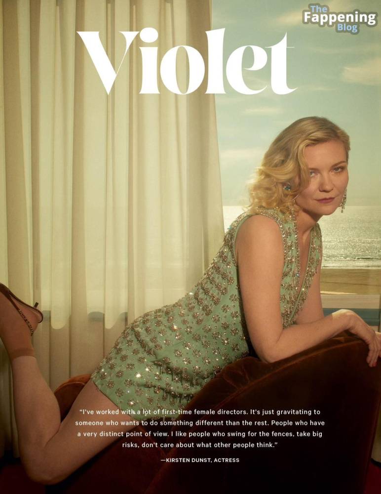 Kirsten Dunst Sexy – Violet Magazine (18 Photos) - #1