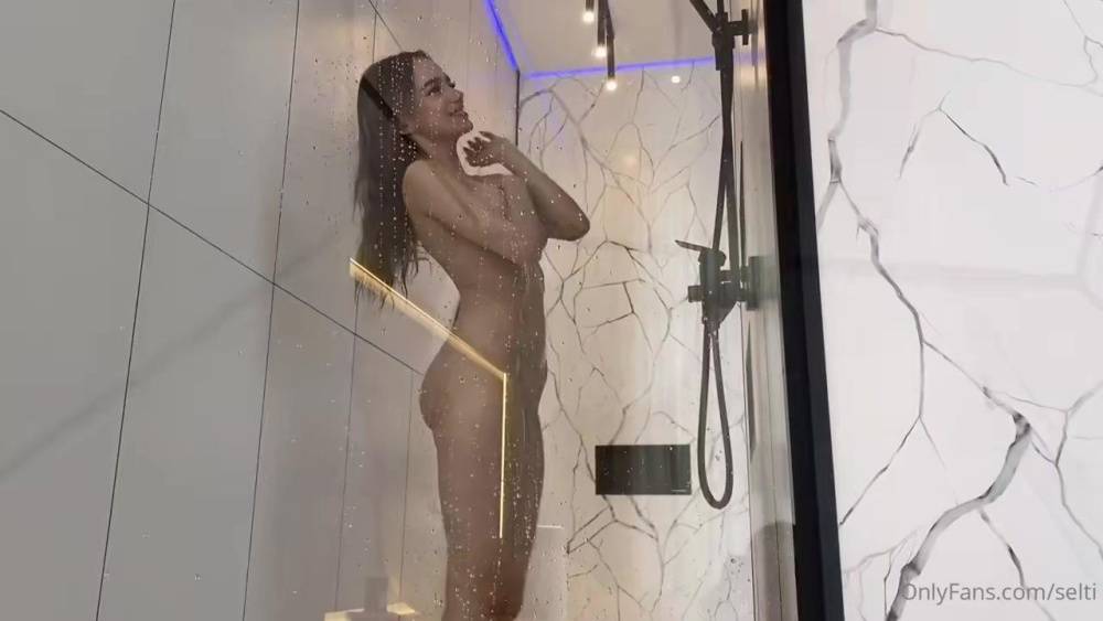 Selti Nude Shower Dildo Masturbation OnlyFans Video Leaked - #2