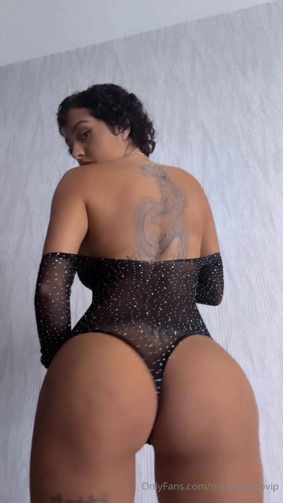 Malu Trevejo Mesh Bodysuit Twerking Onlyfans Video Leaked - #4