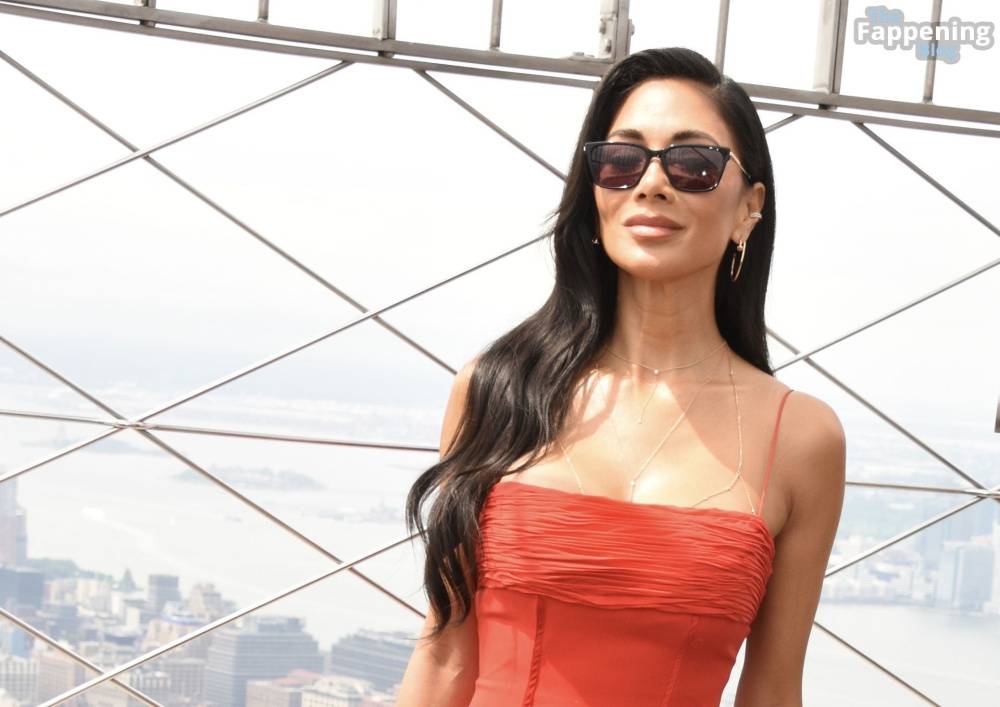 Nicole Scherzinger Displays Nice Cleavage in a Red Dress (109 Photos) - #27