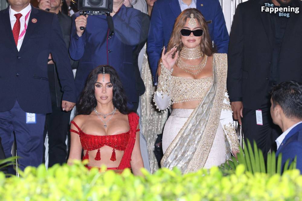 Kim Kardashian Stuns in Red for Anant Ambani’s Wedding (40 Photos) - #27