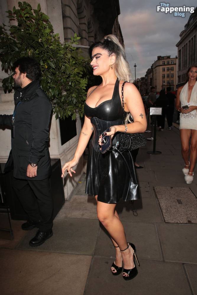 Sophia Hadjipanteli Looks Sexy as She Attends a Party Hosted by The Fashion Awards (9 Photos) - #5