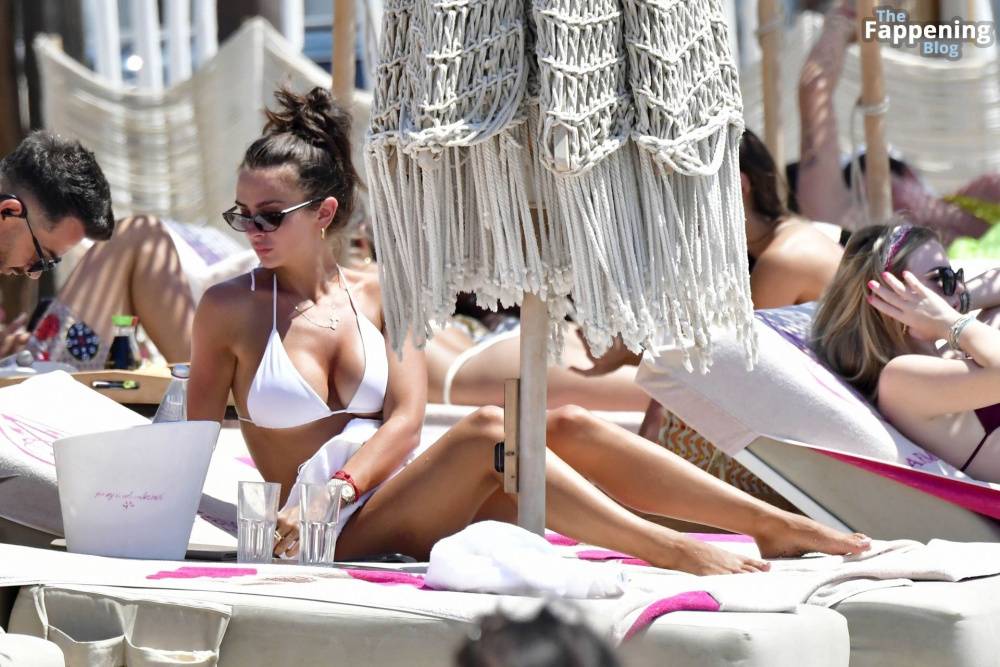 Kady McDermott Looks Sexy in a White Bikini in Mykonos (Photos) - #11