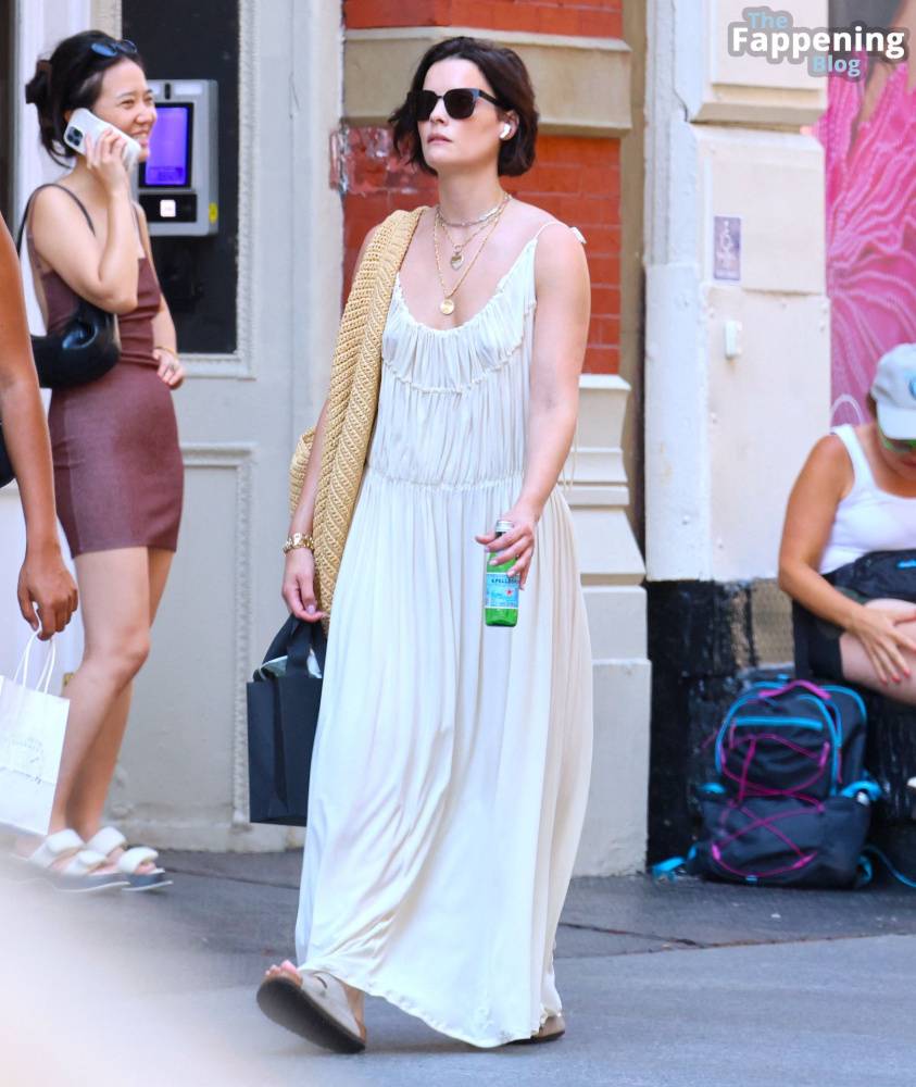 Jaimie Alexander Goes Braless in NYC (16 Photos) - #4