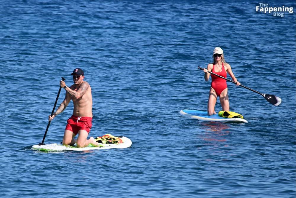 Katie McGlynn Stuns in a Red Bikini as She Hits the Beach in Greece with Ricky Raymen (32 Photos) - #15