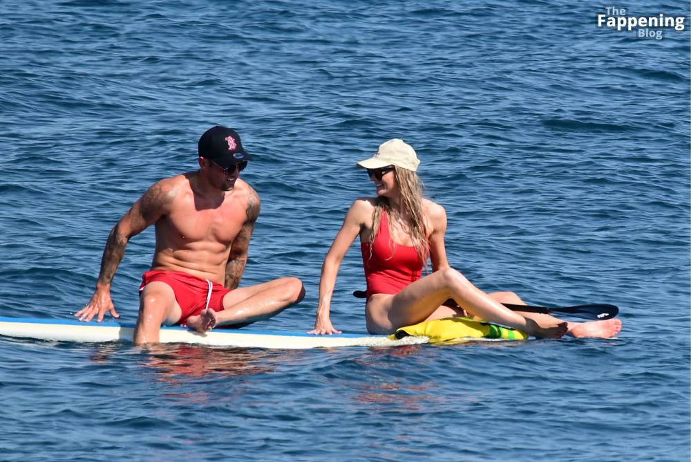 Katie McGlynn Stuns in a Red Bikini as She Hits the Beach in Greece with Ricky Raymen (32 Photos) - #22