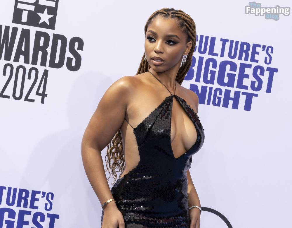 Chloe Bailey Shows Off Her Big Boobs at the BET Awards 2024 (49 Photos) - #7