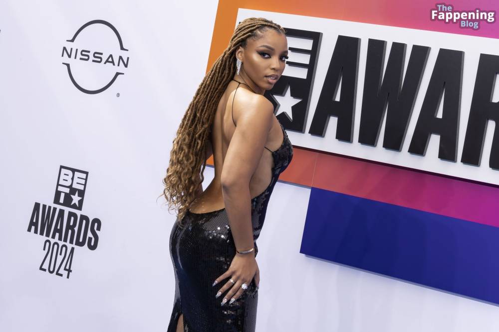 Chloe Bailey Shows Off Her Big Boobs at the BET Awards 2024 (49 Photos) - #8