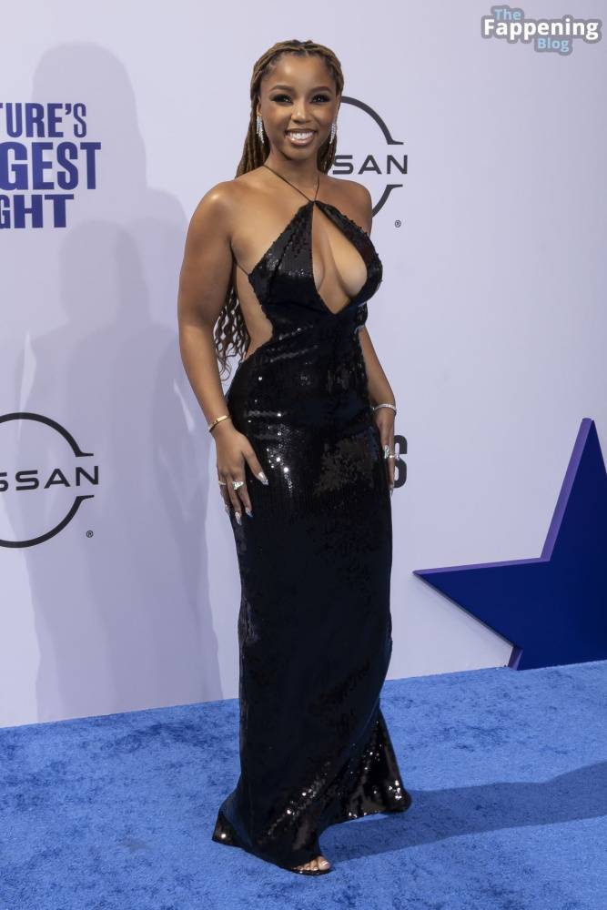 Chloe Bailey Shows Off Her Big Boobs at the BET Awards 2024 (49 Photos) - #11