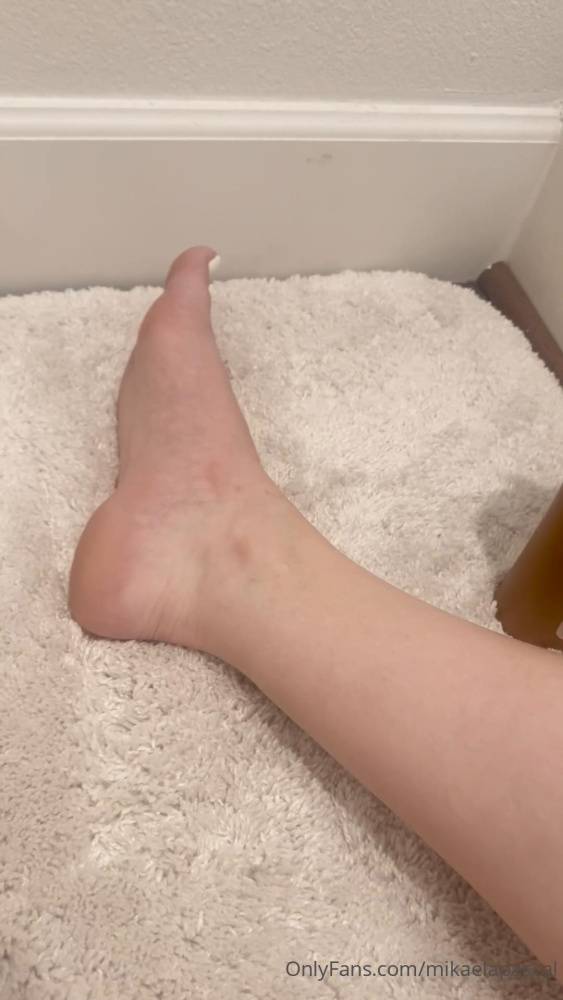 Mikaela Pascal Feet Lotion PPV Onlyfans Video Leaked - #6