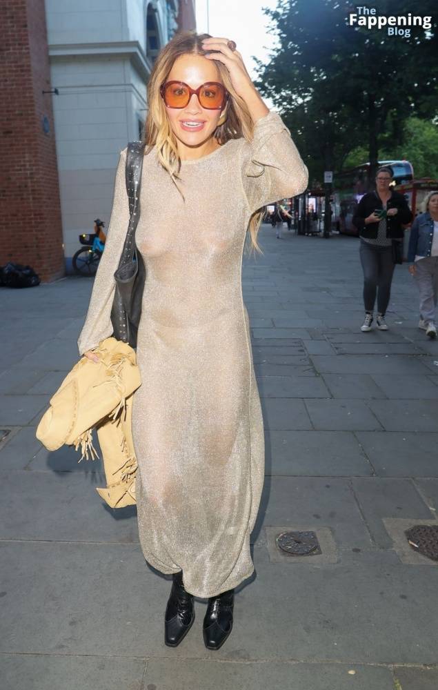 Rita Ora Displays Her Tits in London (20 Photos) - #4