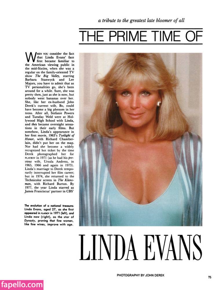 Linda Evans / lindaevansofficial Nude Leaks OnlyFans - TheFap - #9