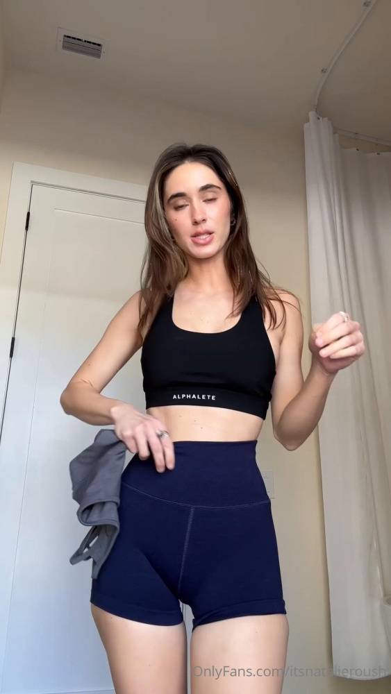 Natalie Roush Active Wear Try On Haul Onlyfans Video Leaked - #14