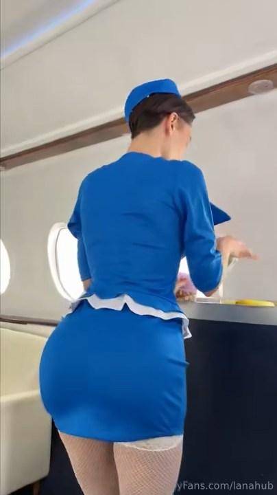 Lana Rhoades Mia Malkova Stewardess OnlyFans Video Leaked - #10