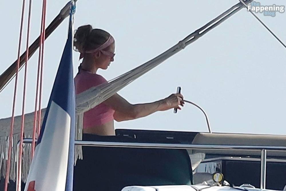 Paris Hilton Enjoys a Summer Break on a Luxury Yacht in Saint Tropez (53 Photos) - #27