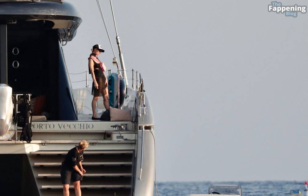 Paris Hilton Enjoys a Summer Break on a Luxury Yacht in Saint Tropez (53 Photos) - #14