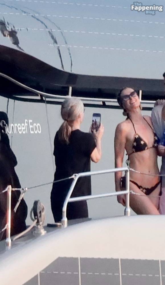 Paris Hilton Enjoys a Summer Break on a Luxury Yacht in Saint Tropez (53 Photos) - #21