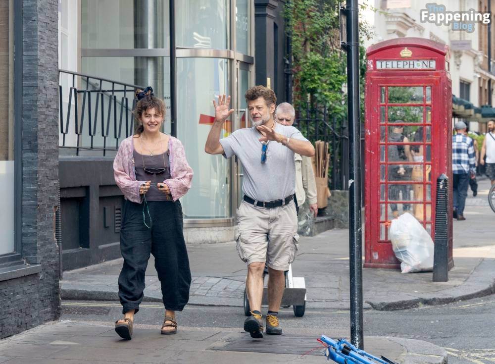 Ruby Ashbourne Serkis Goes Braless with Her Dad in London (24 Photos) - #11