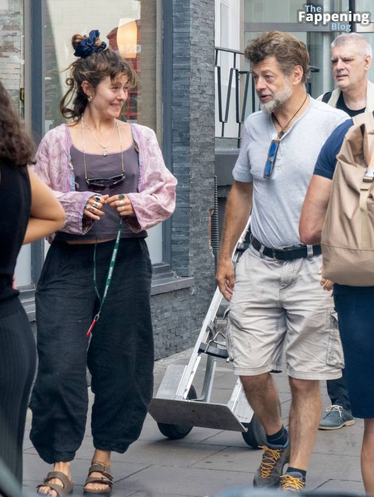 Ruby Ashbourne Serkis Goes Braless with Her Dad in London (24 Photos) - #13