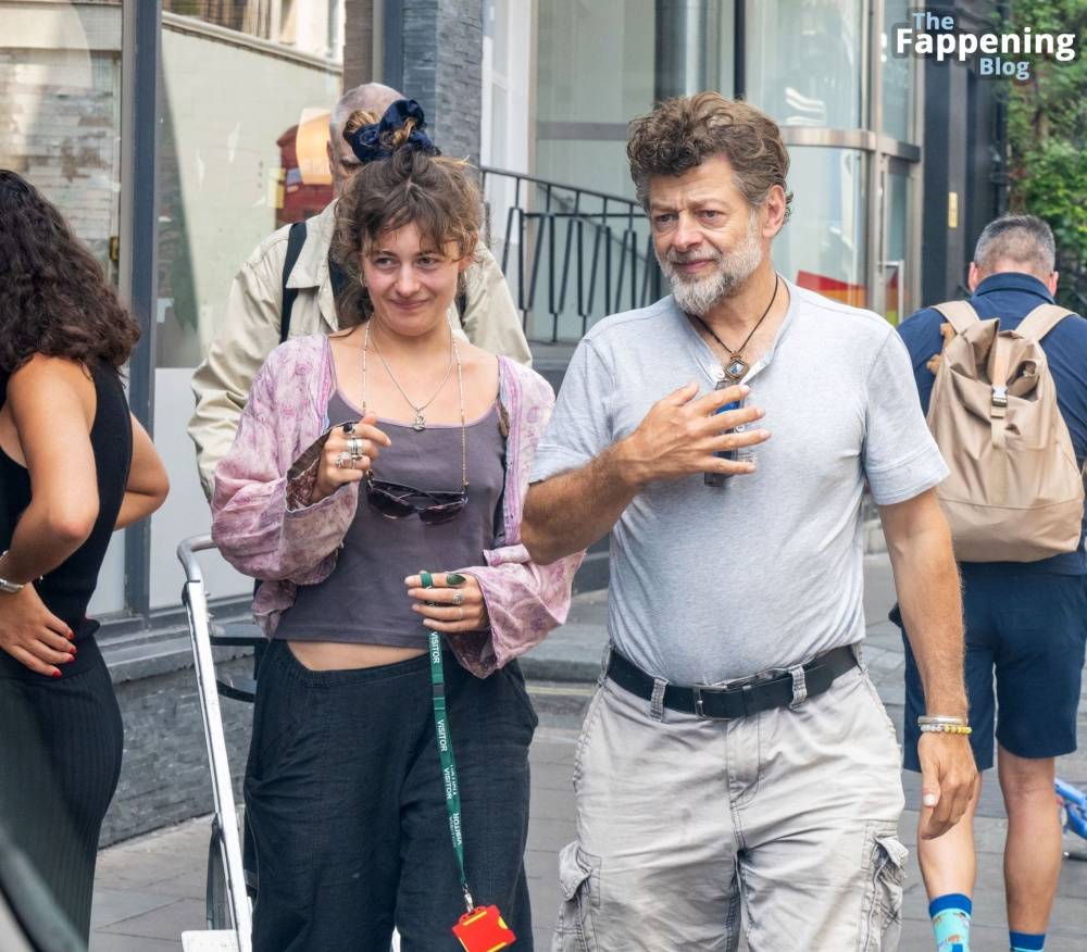 Ruby Ashbourne Serkis Goes Braless with Her Dad in London (24 Photos) - #20