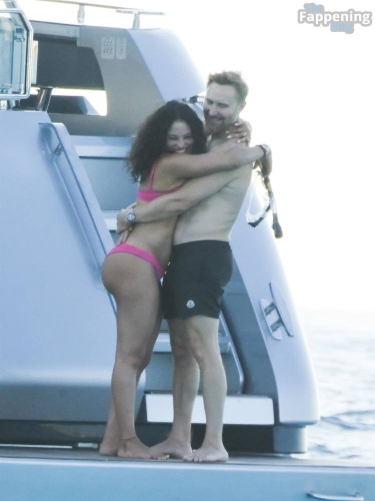 Jessica Ledon & David Guetta Get Up Close and Personal on a Yacht in Ibiza (45 Photos) - #5