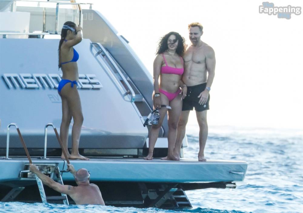 Jessica Ledon & David Guetta Get Up Close and Personal on a Yacht in Ibiza (45 Photos) - #21