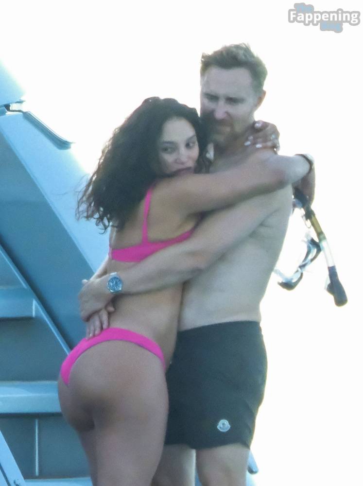 Jessica Ledon & David Guetta Get Up Close and Personal on a Yacht in Ibiza (45 Photos) - #9