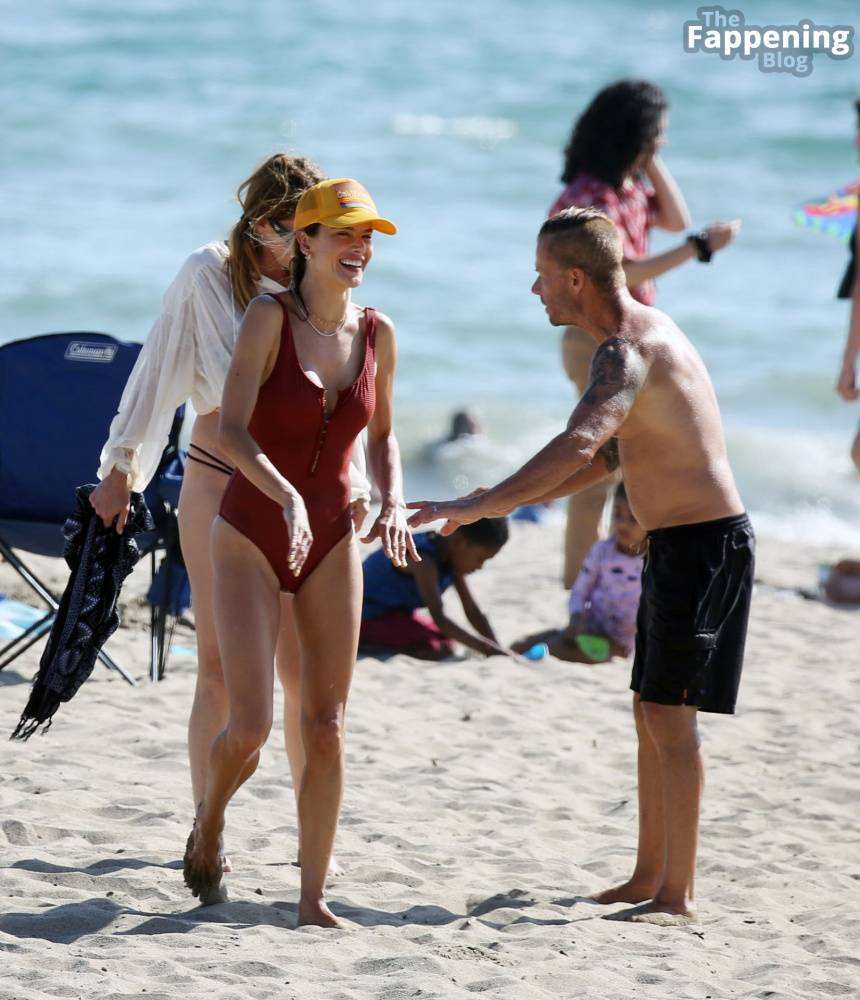 Alessandra Ambrosio Hits the Beach to Play Volleyball in LA (57 Photos) - #11