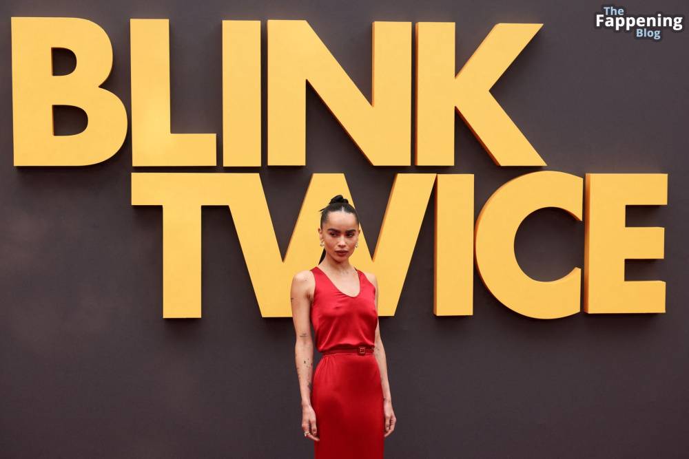 Zoë Kravitz Shows Off Her Pokies at the Premiere of “Blink Twice” in London (109 Photos) - #21