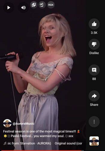 Aurora Aksnes / auroramusic / singer Leaked Nude OnlyFans - #9