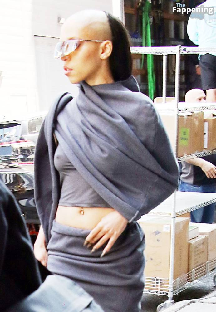 FKA Twigs is Spotted Braless as She Exits GMA3 in New York City (30 Photos) - #14